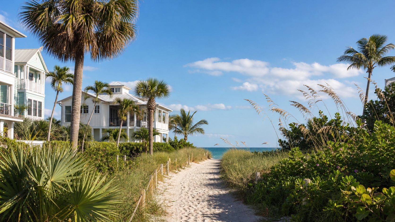 Generated Bonita Springs beach-area vacation rental scene